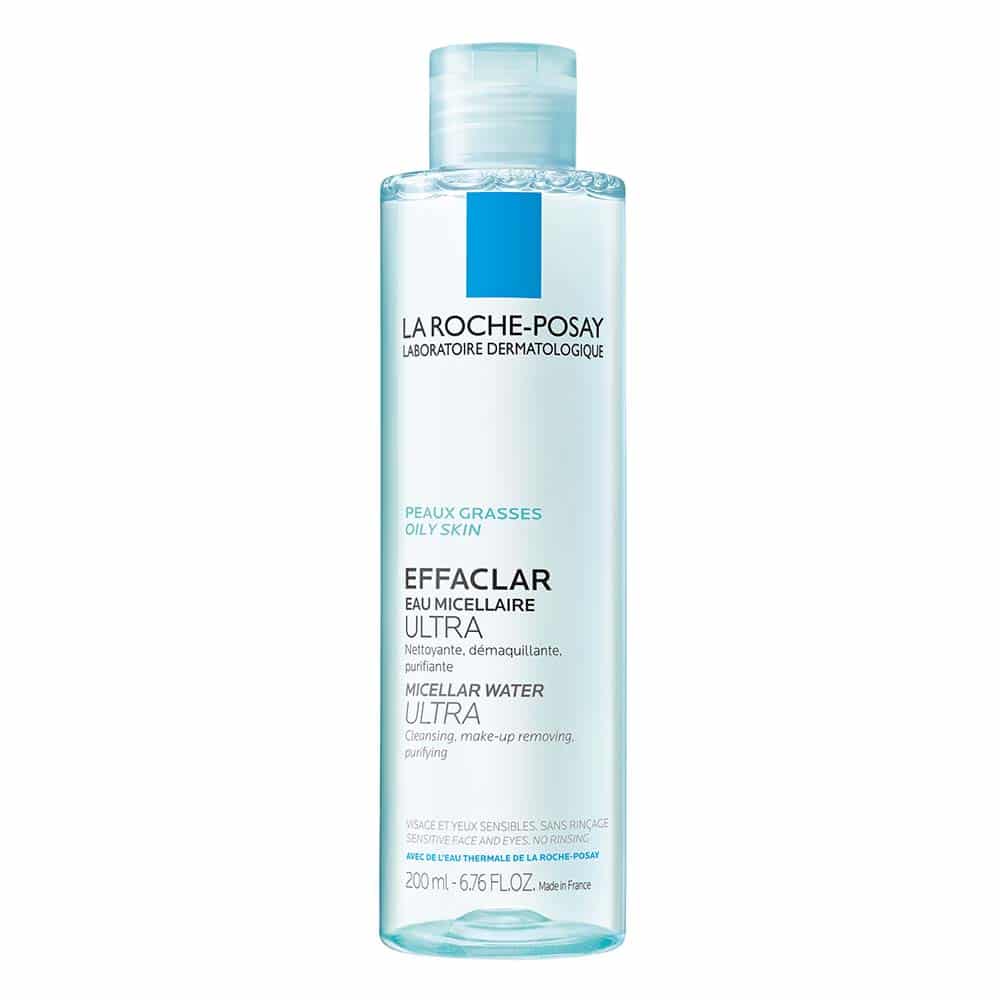 LA ROCHE POSAY EFFACLAR Micelarna voda za čišćenje kože i uklanjanje šminke, masna i osjetljiva koža, 200 ml