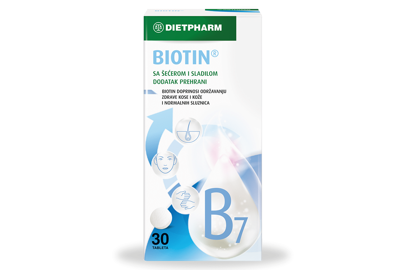 DIETPHARM BIOTIN 30 tableta