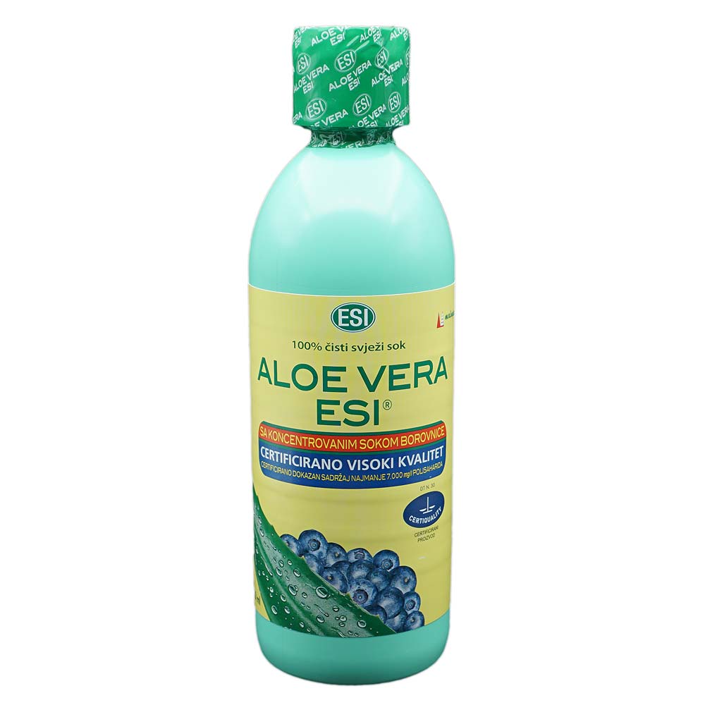 ESI ALOE VERA sa sokom borovnice 500ml
