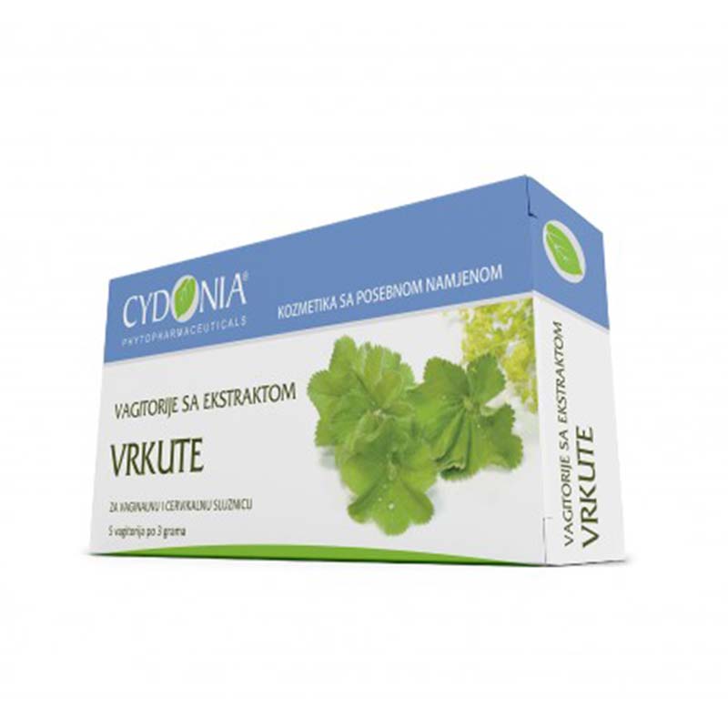 Vagitorije sa ekstraktom vrkute 5 komada