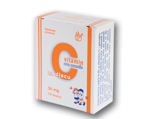 VITAMIN C za djecu 50mg 10 kesica