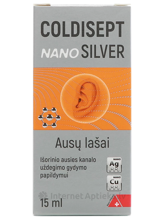 COLDISEPT, Kapi za uši 15ml