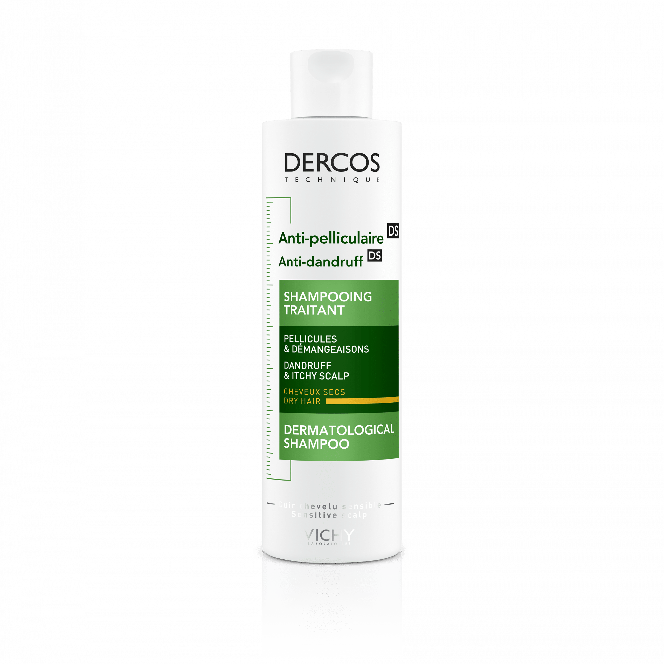 VICHY DERCOS Šampon protiv peruti za suhu kosu, 200 ml VR