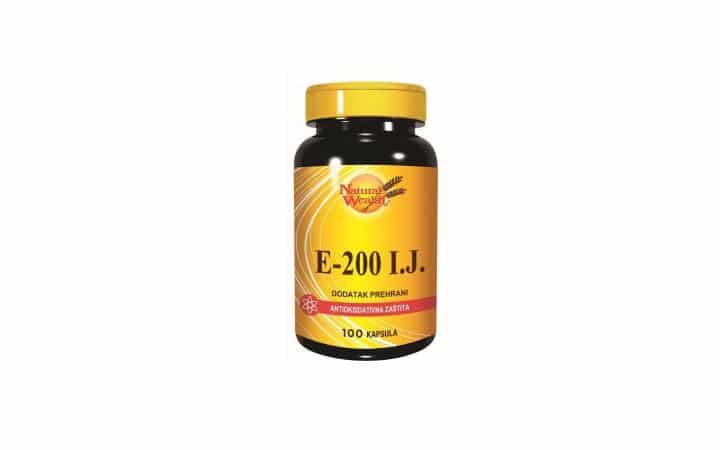 Natural Wealth VITAMIN E 200 – 100 kapsula