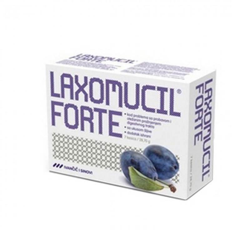 Laxomucil Forte 7 kesica