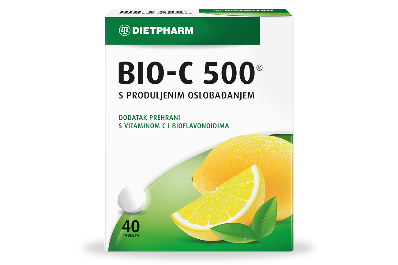 DIETPHARM Bio-C 500 40 tableta
