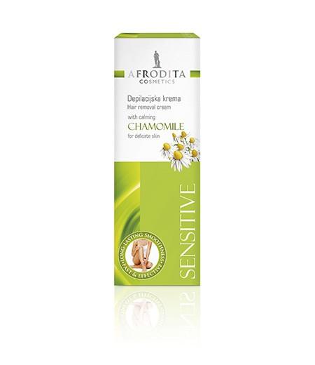 AFRODITA DEPILACIJSKA KREMA SENSITIVE