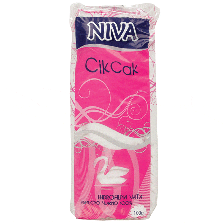 NIVA Hidrofilna vata 100g