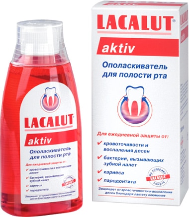 LACALUT AKTIV Rastvor za njegu usne duplje 300ml