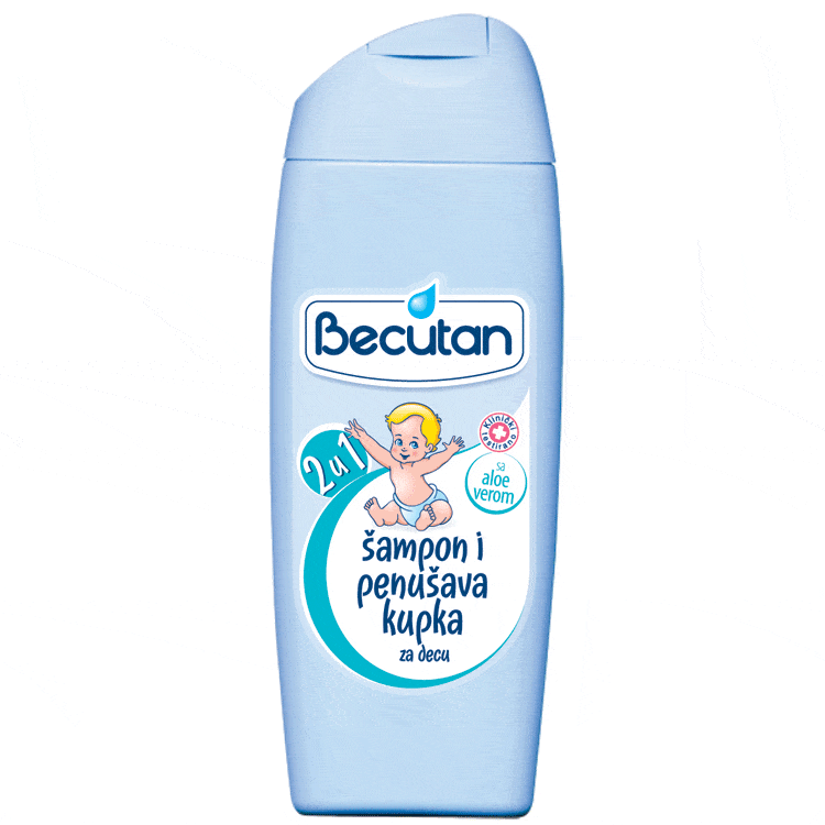 BECUTAN Šаmpon i pjenušаvа kupkа 2 u 1 – 200ml