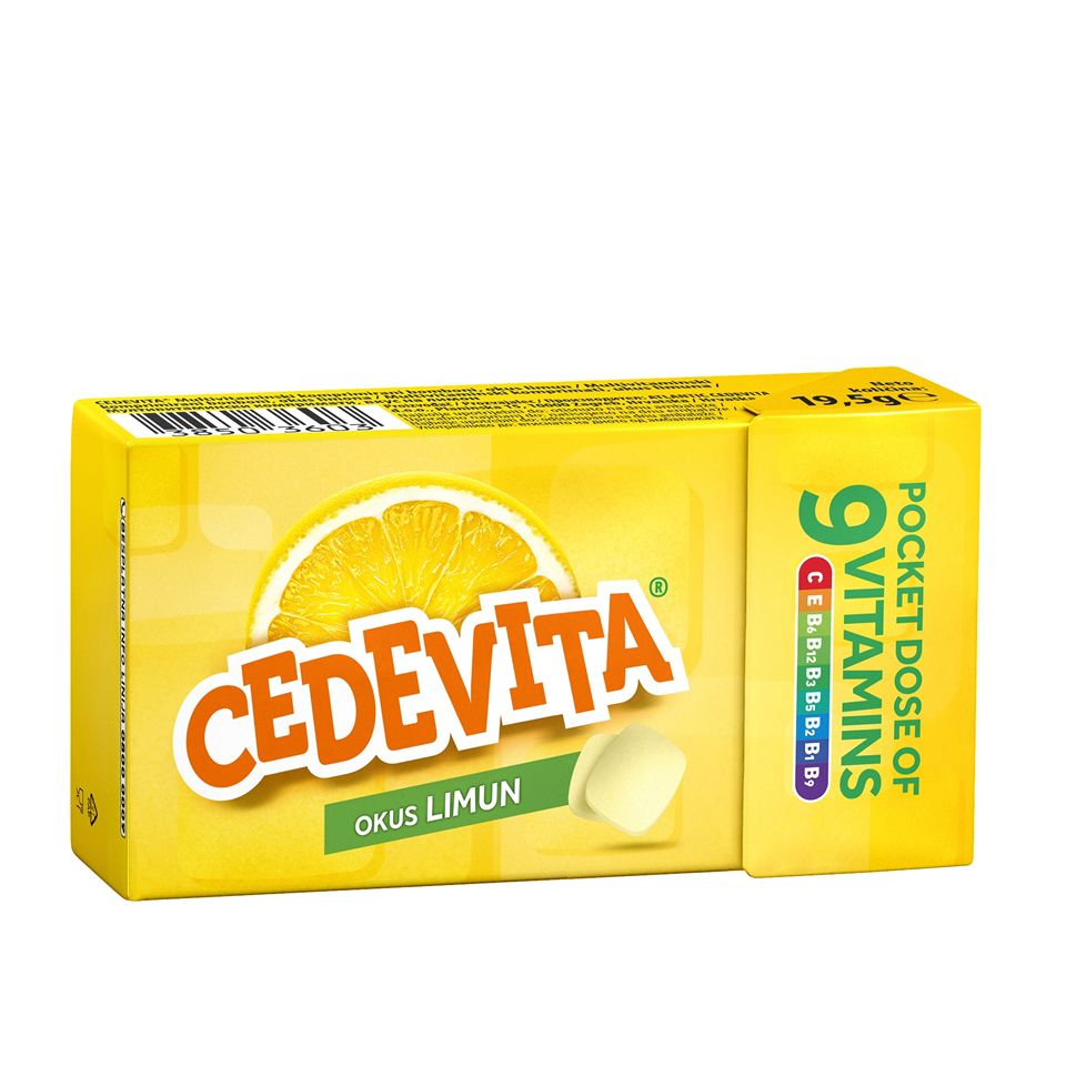 CEDEVITA Bomboni sa okusom limuna 8&amp;amp;#215;19,5g