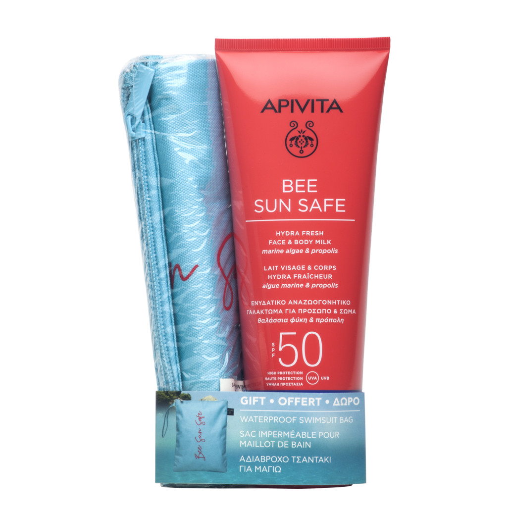 APIVITA Bee Sun Safe krema za lice i tijelo SPF50, 200ml + Torba GRATIS*