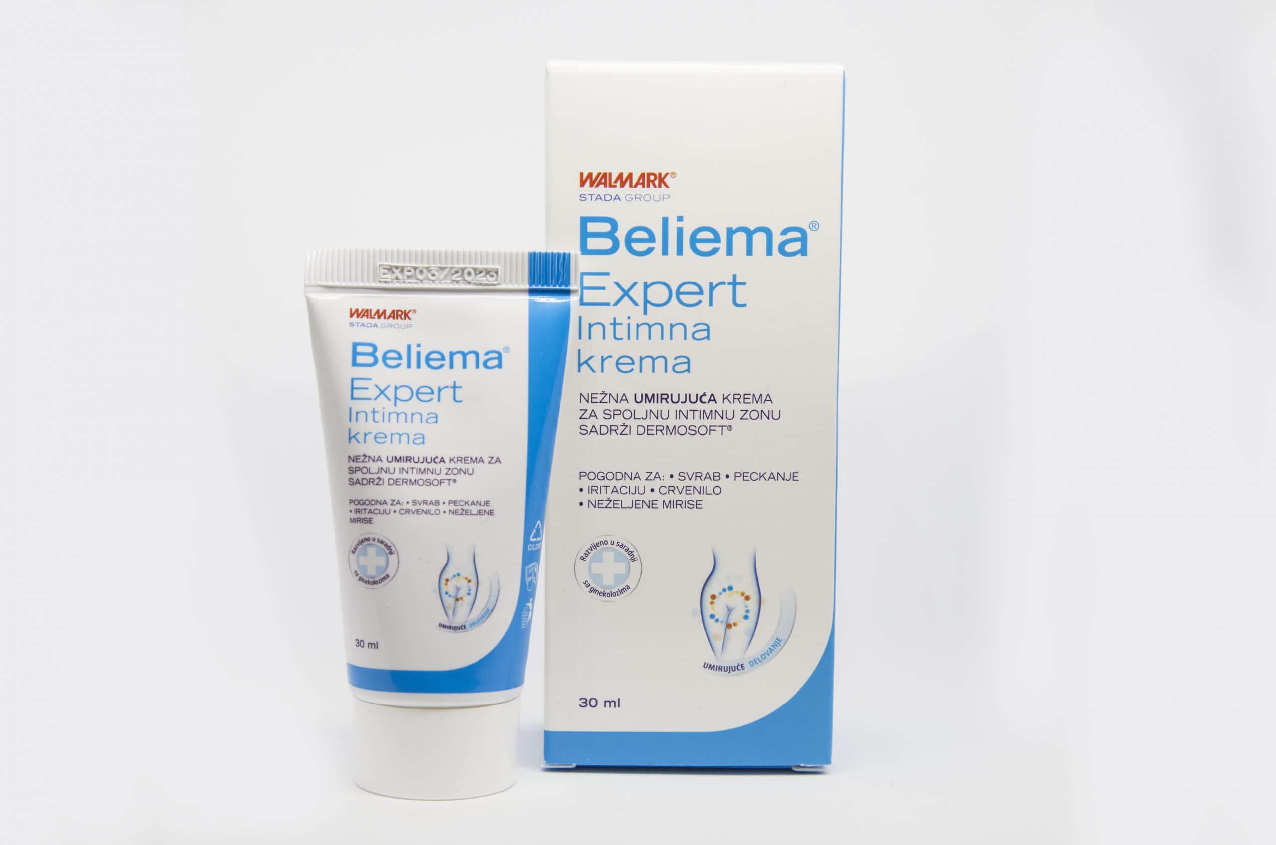 BELIEMA Expert intimna krema 30ml