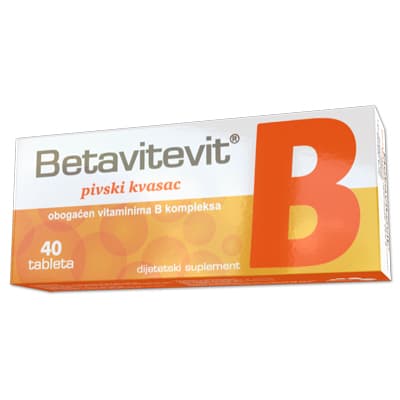 BETAVITEVIT Pivski kvasac 40 tableta