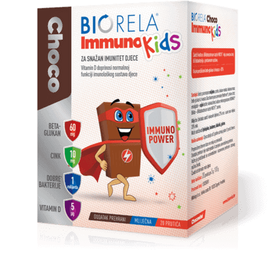 Biorela® Choco Immuno Kids prutići a20