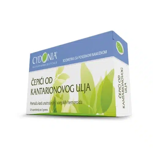 Čepići od kantarionovog ulja Cydonia