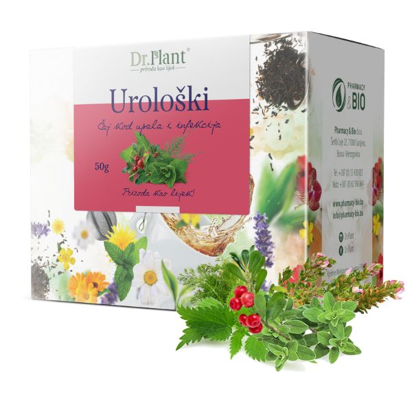 Dr. Plant Urološki čaj 50 g, kod upala i infekcija