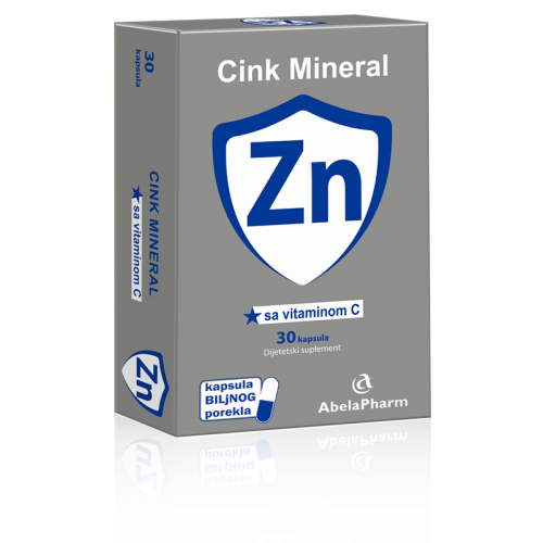 CINK MINERAL +VIT C a 30 ABELA