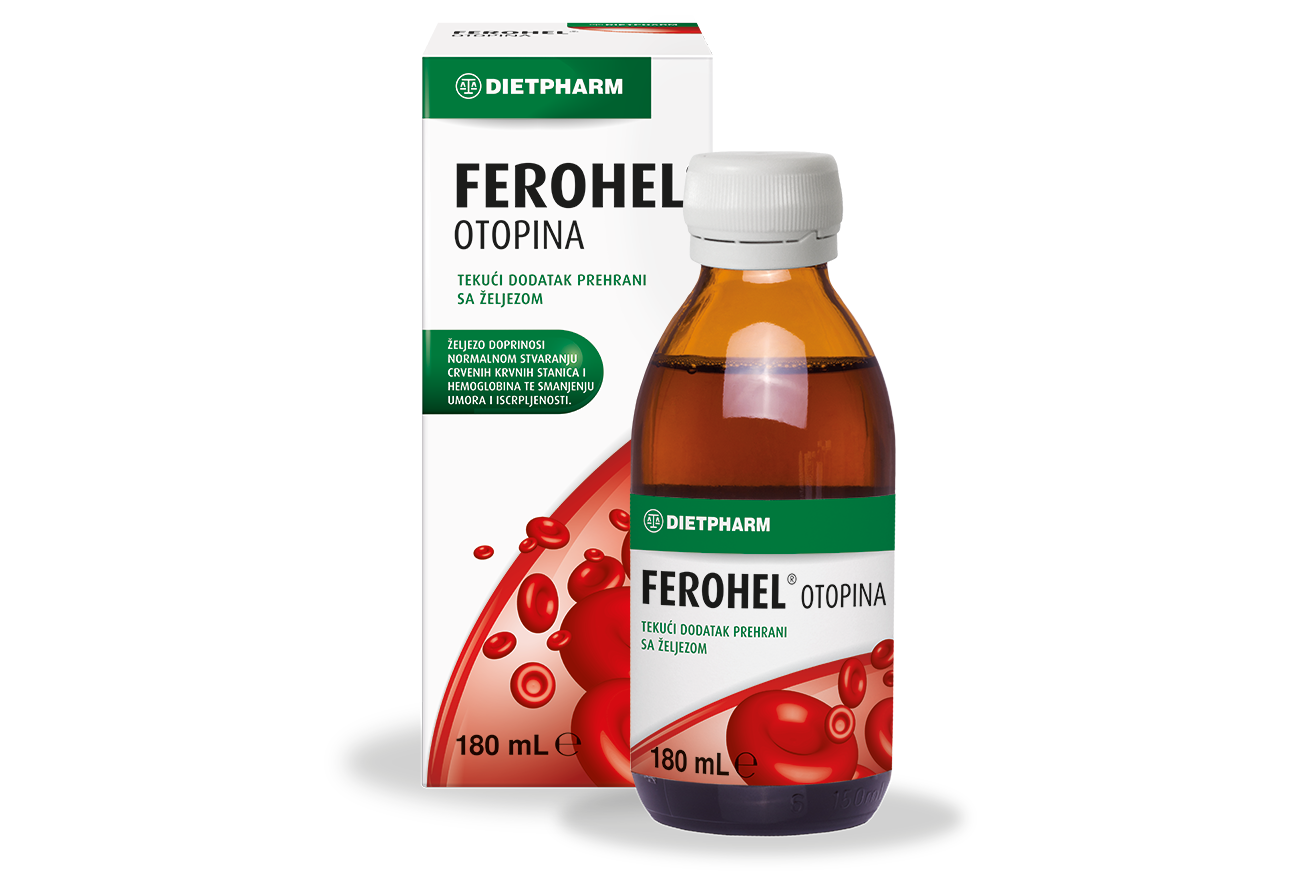 DIETPHARM Ferohel sirup 180ml