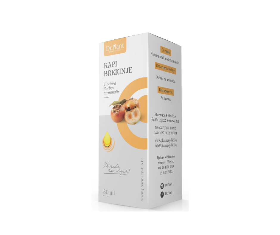 DR.PLANT KAPI BREKINJE 30ml, Regulišu nivo šećera u krvi