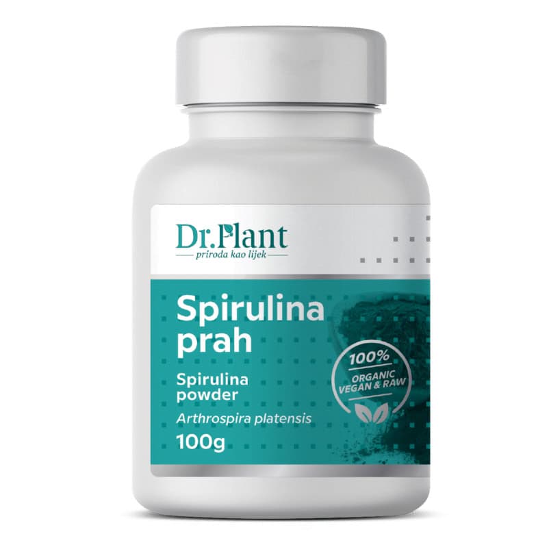 Dr. Plant Spirulina prah (Arthrospira platensis) 100 g
