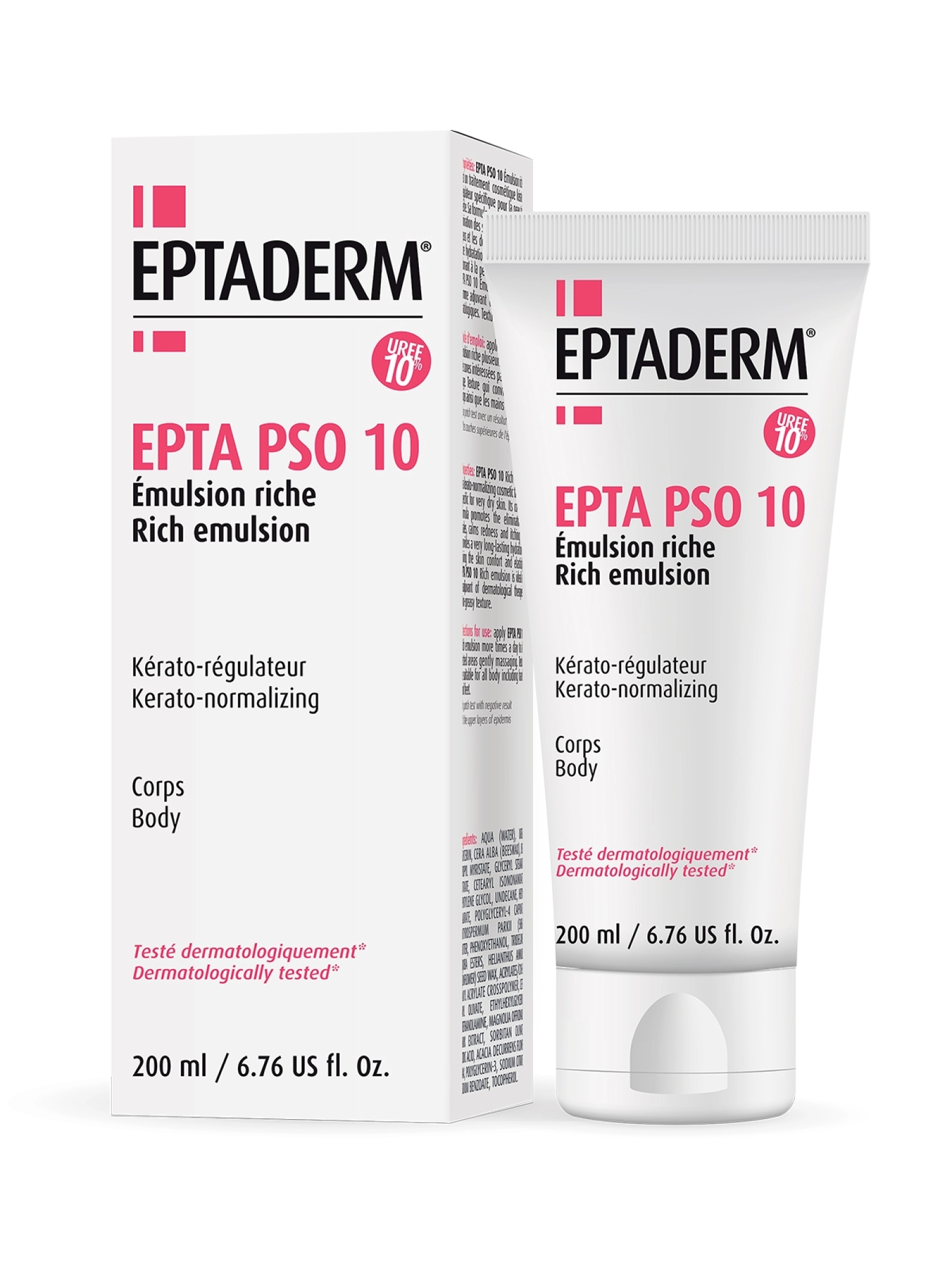 EPTADERM EPTA PSO 10 Urea bogata emulzija 200ml