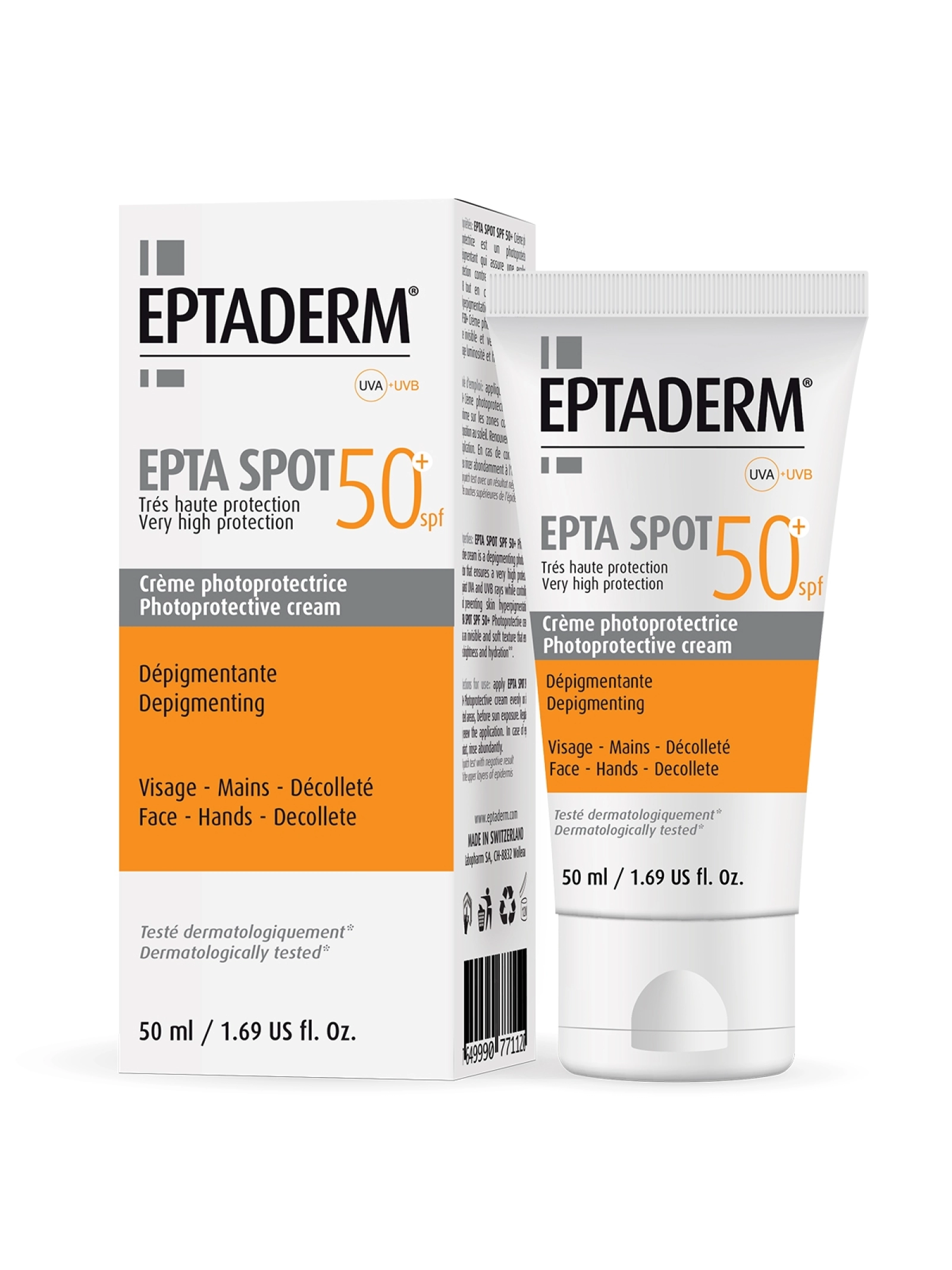 EPTADERM EPTA SPOT Krema za zaštitu od sunca SPF50, 50ml