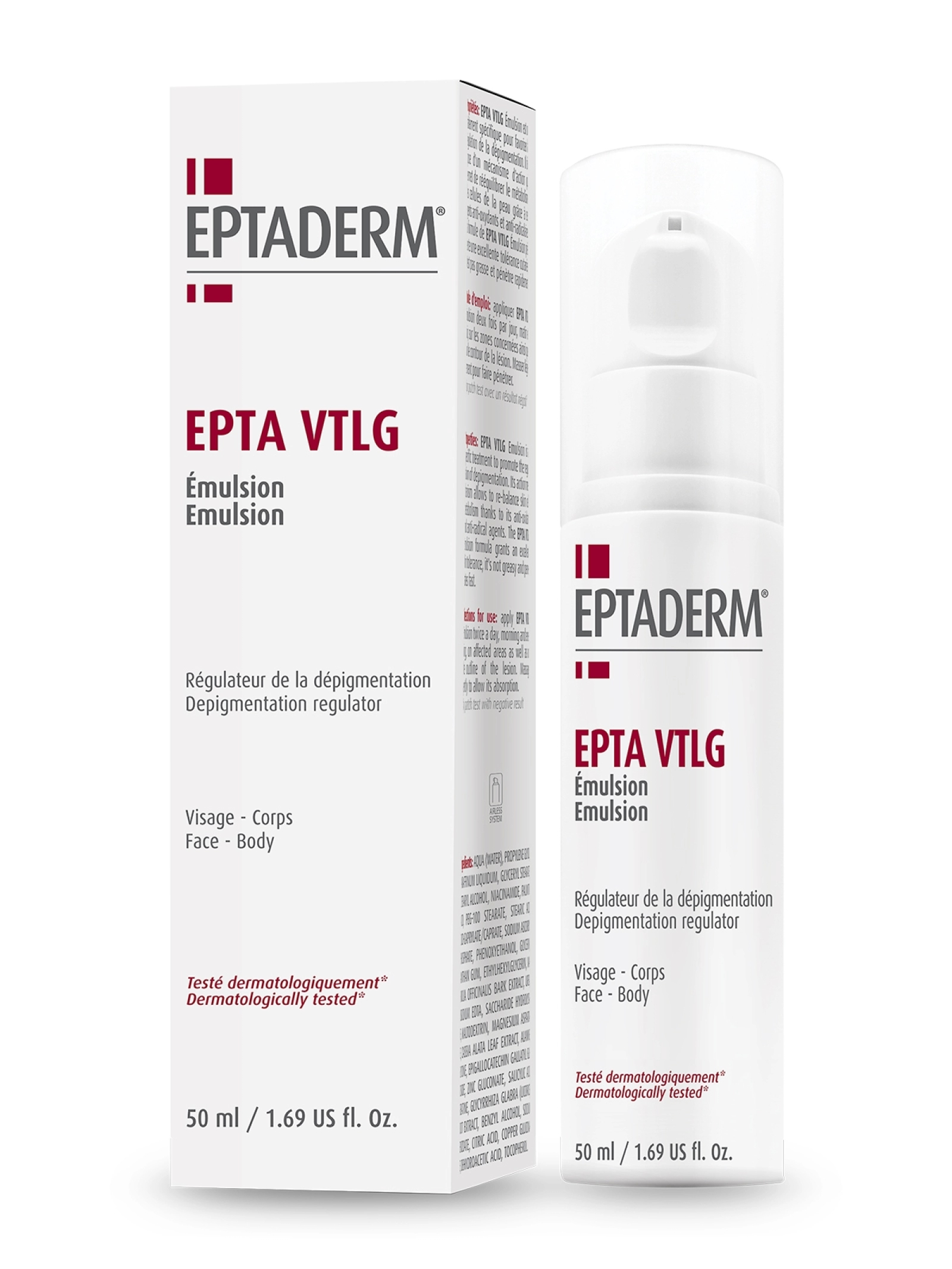 EPTADERM EPTA VTLG Emulzija 50ml