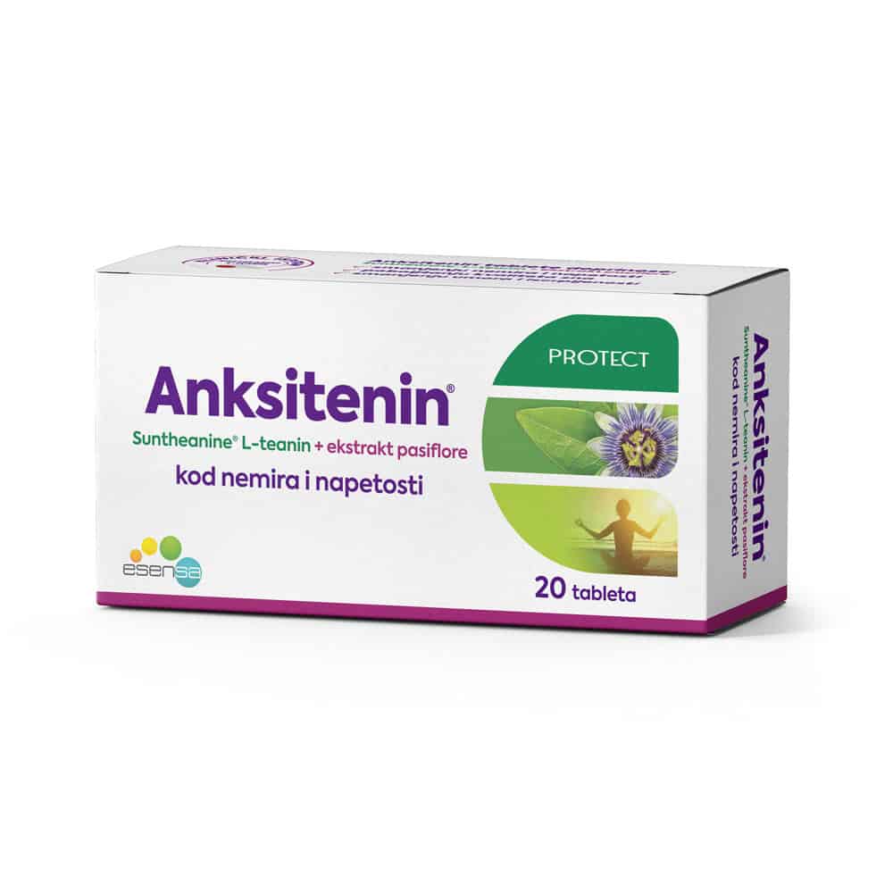 Esensa Anksitenin L-teanin + ekstrakt pasiflore tablete a20