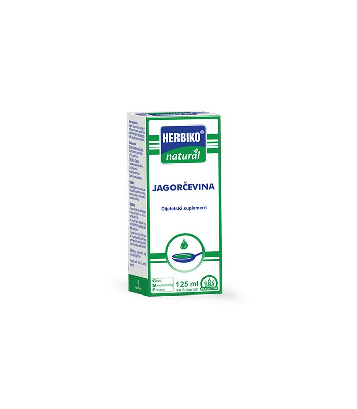 HERBIKO NATURAL JAGORČEVINA SIRUP 125 ML