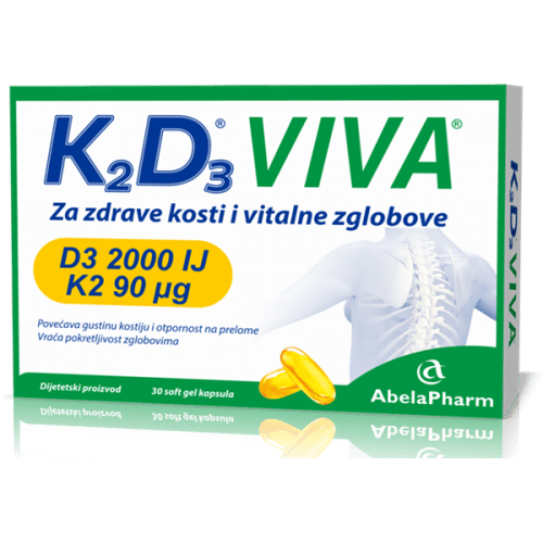 HERBIKO K2D3 VIVA 30 kapsula