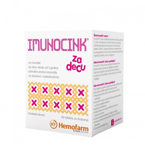 IMUNOCINK za djecu 60 tableta