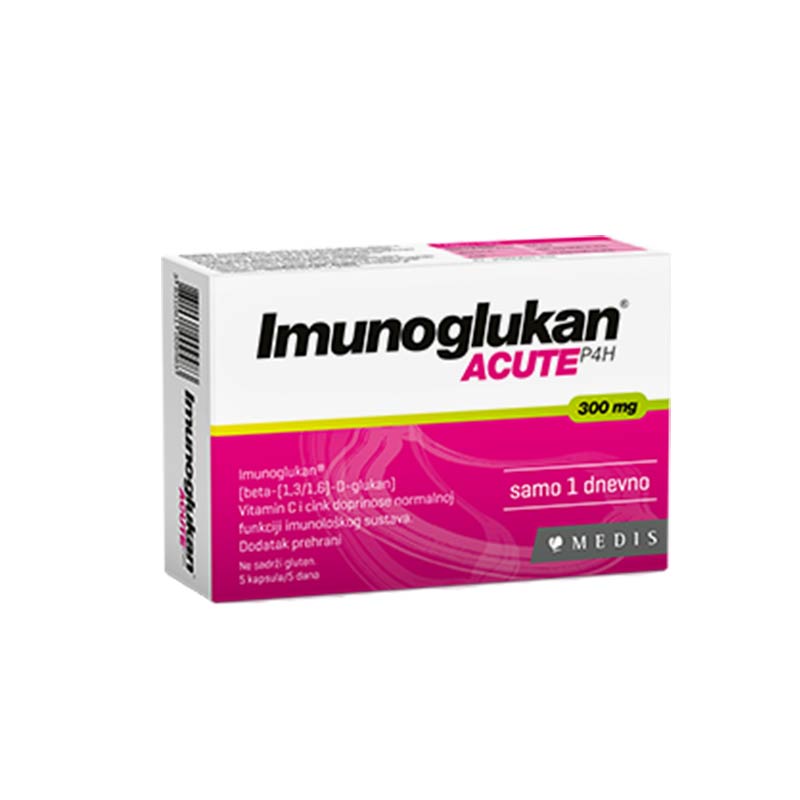 Imunoglukan Acute PH4, 5 kapsula