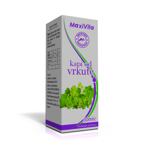 MAXIVITA Kapi vrkute 30ml, Jedna je od najučinkovitijih biljaka za ženske tegobe