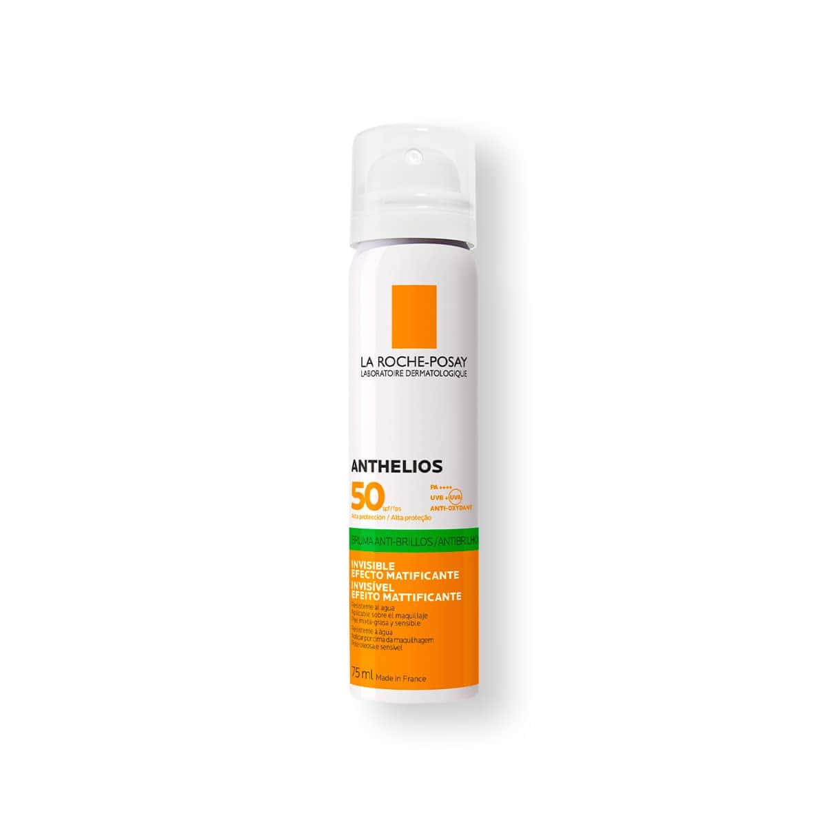 La Roche-Posay Anthelios mist nevidljivi i osvježavajući sprej za lice vrlo visoka zaštita SPF 50, 75 ml