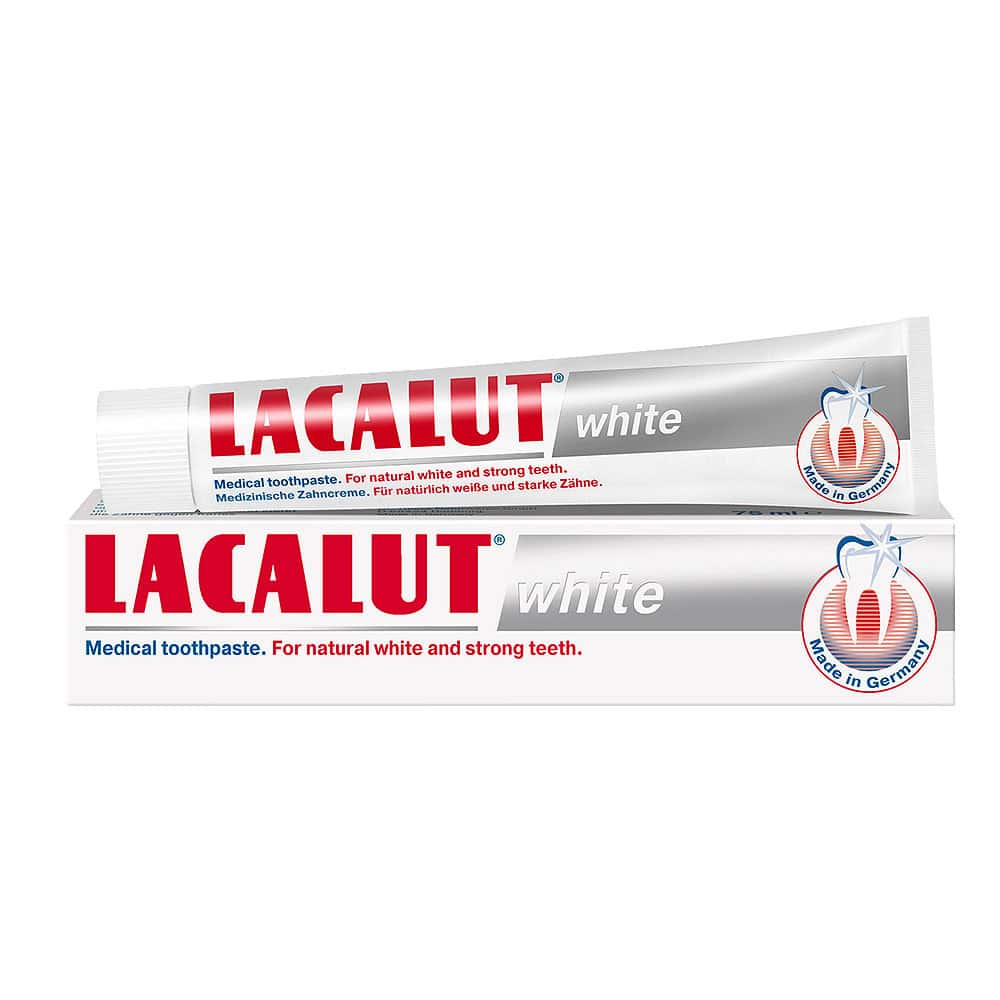 Lacalut Zubna pasta White 75 ml