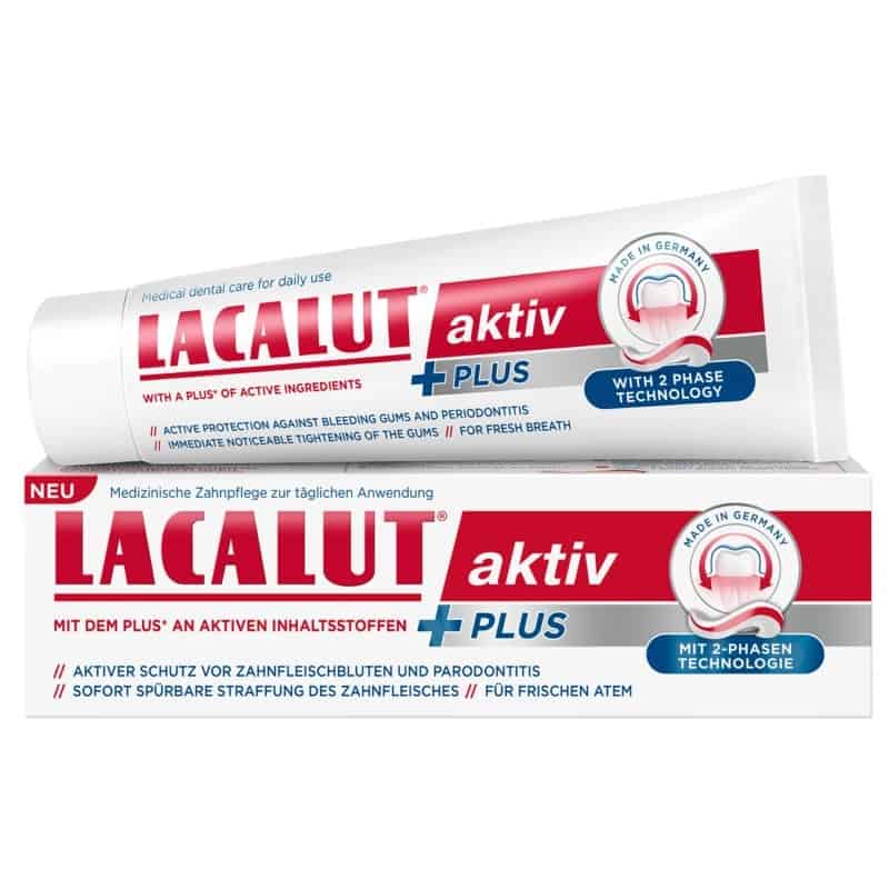 Lacalut zubna pasta Aktiv +Plus 75 ml