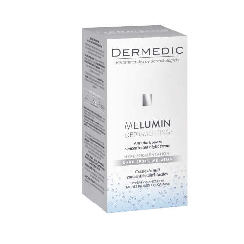 DERMEDIC Melumin Noćna krema protiv tamih mrlja 55ml