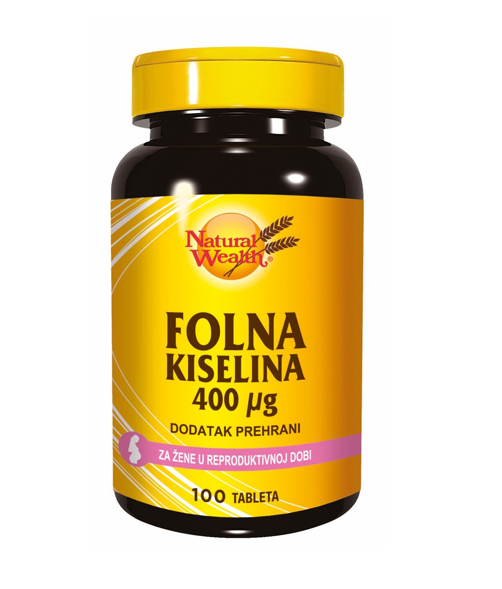 NW Folna kiselina 400 mcg