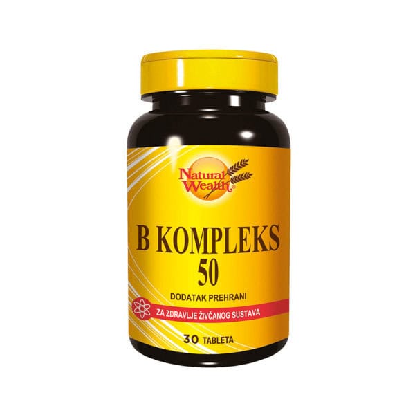 Natural Wealth B kompleks tablete a30
