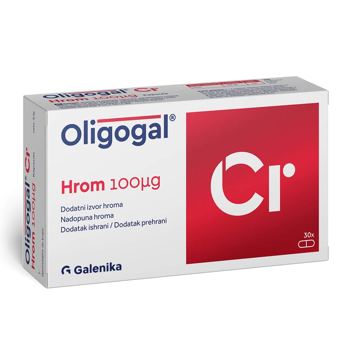 OLIGOGAL Cr 30 kapsula