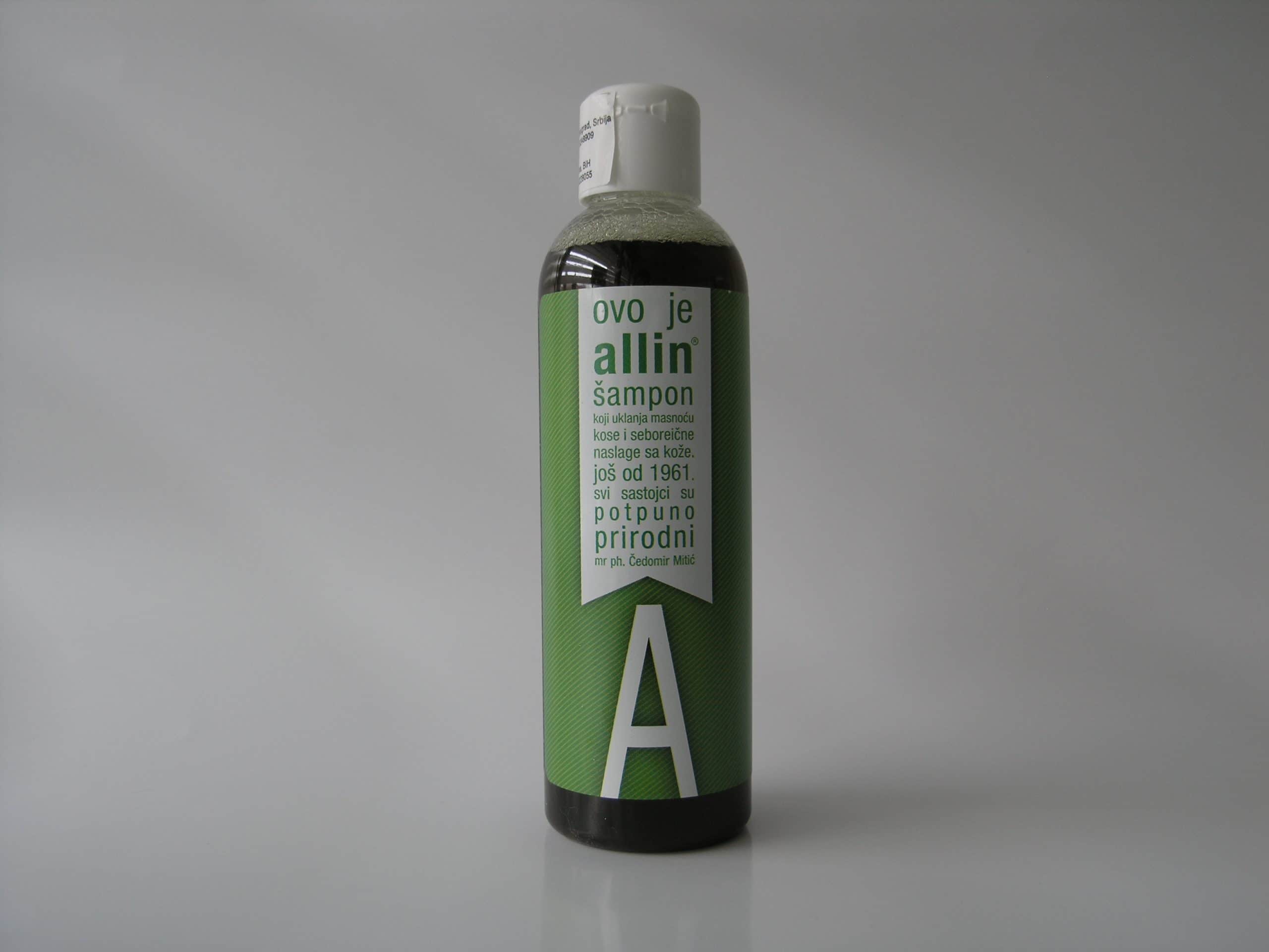 ALLIN Šampon za masnu kosu 200ml