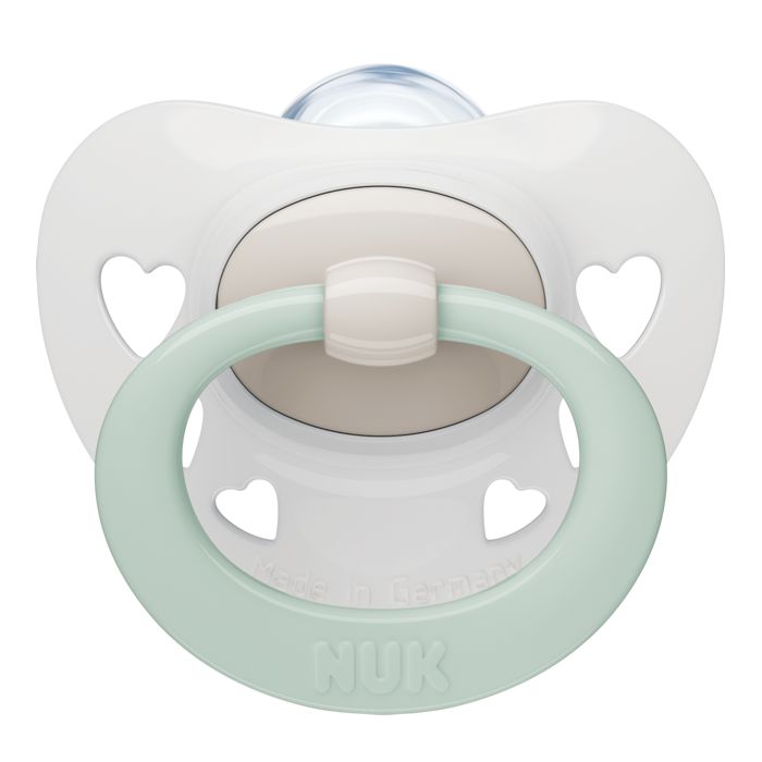 NUK Signature silikonska duda 0-6m (sa kutijicom)