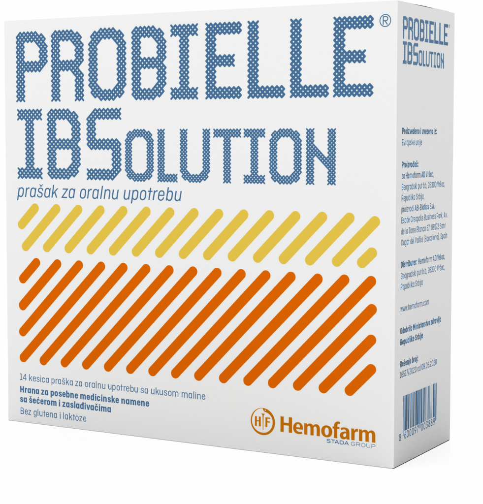 PROBIELLE IBSolution prašak za oralnu upotrebu 14 kesica