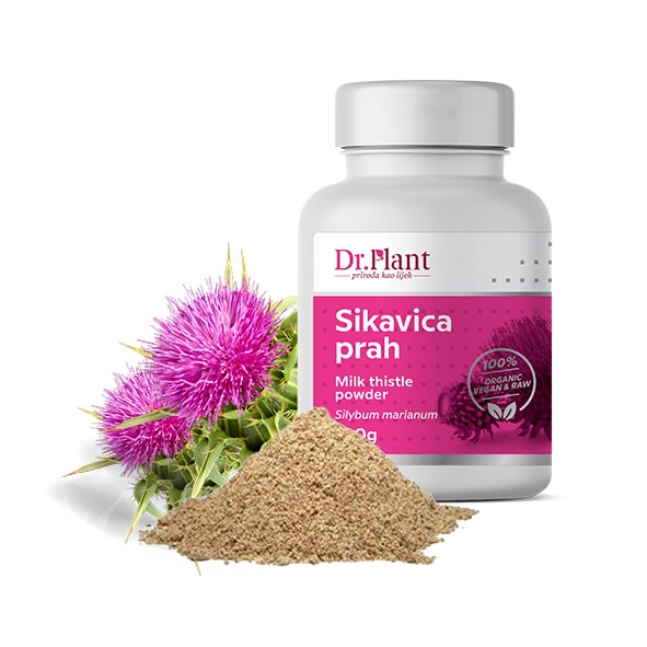 Dr. Plant BIO sikavica u prahu (Silybum marianum) 100g