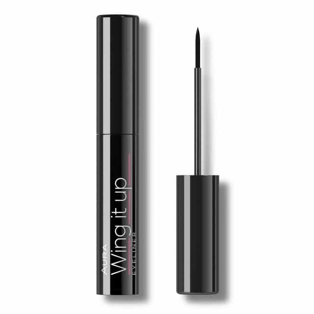 AURA Tečni ajlajner za oči WING IT UP black 6ml