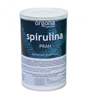 ORGONA SPIRULINA 100g, Bogata je hranjivim tvarima i aminokiselinama te prirodno sadrži klorofil, vitamine i minerale