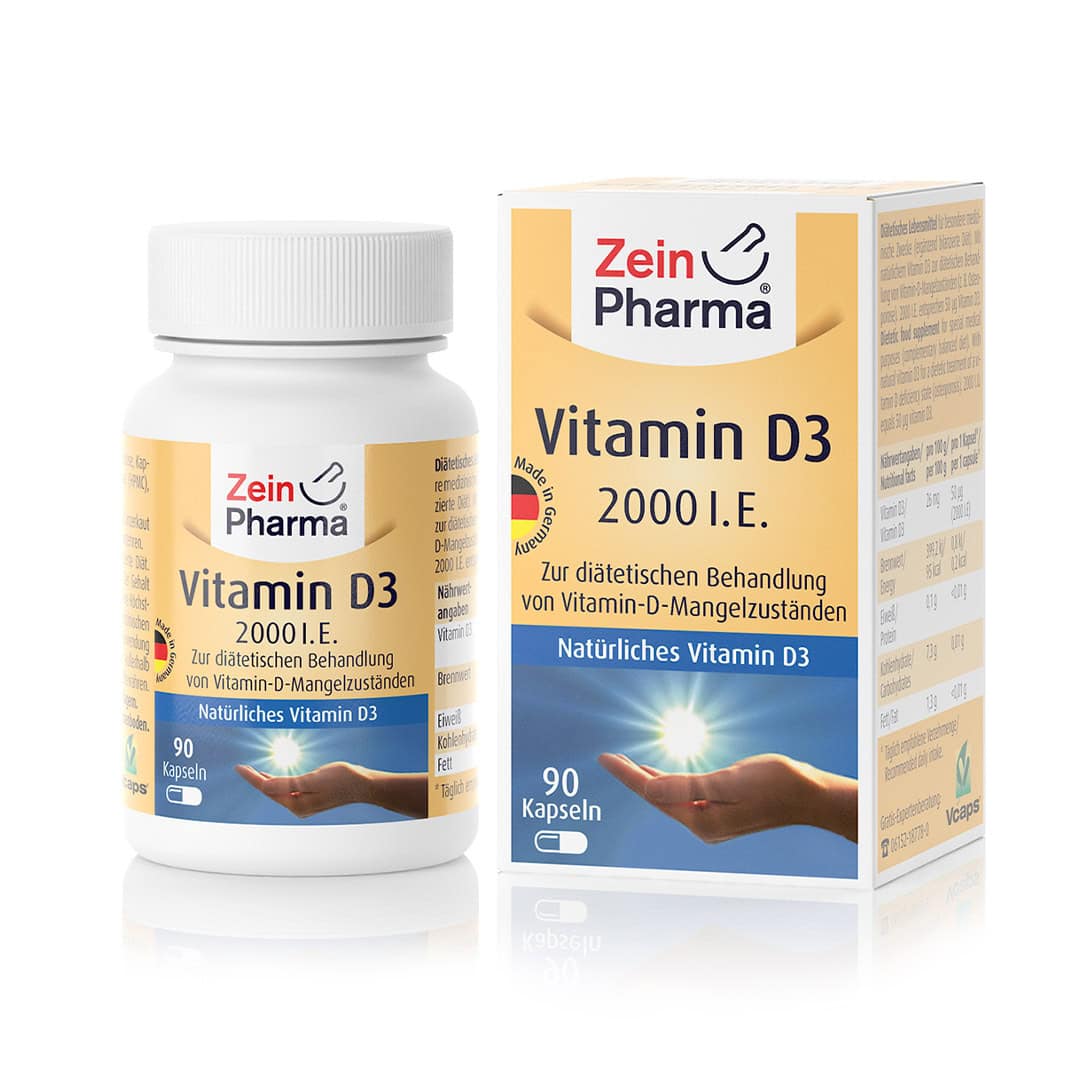 ZeinPharma Vitamin D3 kapsule a90