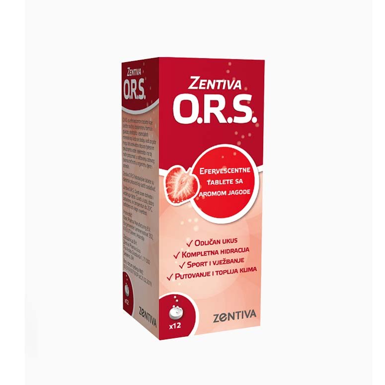 Alvogen O.R.S jagoda 12 šumećih tableta