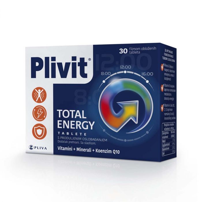PLIVIT Total Energy 30 tableta